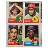 Lot of 20 Vintage Topps Baseball Cards from 1963