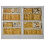Lot of 20 Vintage Topps Baseball Cards from 1963