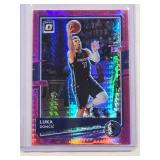 Luka Doncic 2020-21 Panini Donruss Optic Pink Prizm #86