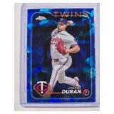 Jhoan Duran 2024 Topps Chrome Sapphire No. 227