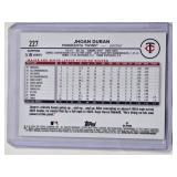 Jhoan Duran 2024 Topps Chrome Sapphire No. 227