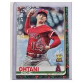 Shohei Ohtani 2019 Holiday Rookie Cup #HW33