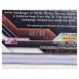 Ja Morant 2024 Panini Prizm Refractor Racers No. 18, Numbered 9/99