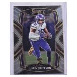 Justin Jefferson Rookie 2020 Select Club Level No. 261