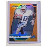 Barry Sanders 2024 Prizm Orange Refractor #99, Numbered 212/249