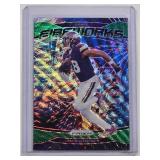 Justin Jefferson 2024 Panini Prizm Wave Refractor Fireworks No. 8