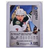 Brock Faber Rookie Metal Universe No. 181