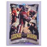 Jerry Rice Legends of the Gridiron 2024 Topps Chrome Refractor No. LOG-8