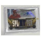 Shohei Ohtani Auto Relic 2019 Topps Splitter No. TTAR-S02 Numbered 1/18