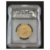 2007 Silver Eagle MS70 and Presidential Dollar MS65 ICG Set #150 of 895