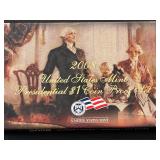 2008 Presidential Dollar Proof Set