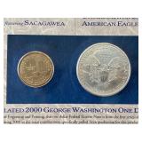 2000 Millennium Coin and Currency Set