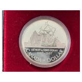 1987 Canada Silver Dollar Detroit De Davis Strait