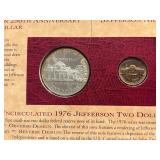 Thomas Jefferson Coinage and Currency Set