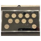 Silver War Nickel Set