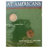 Indian Head Cents and Stamp