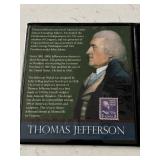 Jefferson Nickels and Stamp