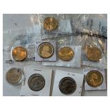 Assorted Dollar Coins