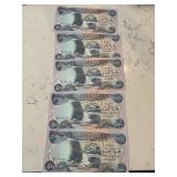 Bank of Iraq 5,000 Dinar Notes Uncirculated