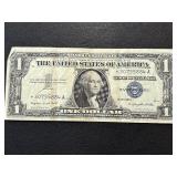 1957 A Blue Seal $1 Dollar Silver Certificate Star Note