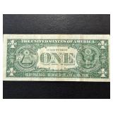 1957 A Blue Seal $1 Dollar Silver Certificate Star Note