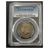 1990-S Kennedy Half Dollar Proof PCGS PR69 Deep Cameo
