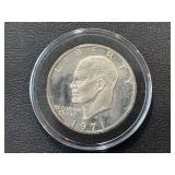 1971-S Eisenhower Silver Dollar