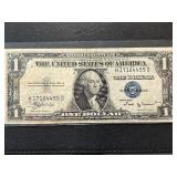 1935 B Blue Seal $1 Dollar Silver Certificate