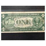 1935 B Blue Seal $1 Dollar Silver Certificate
