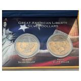 Morgan and Peace Dollars