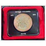 1971 Canada Silver Dollar British Columbia