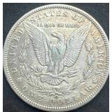 1890 Morgan Silver Dollar