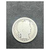 1893 Barber Quarter