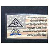 1/4 Grain .999 24kt Gold Bar