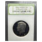 1985-S Kennedy Half Dollar DCAM Gem Proof