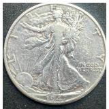 1947 Walking Liberty Half Dollar