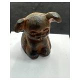 Solid Metal Collectible Dog