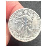 1945 Walking Liberty Half Dollar