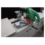 HITACHI 10" (255mm) C10FS SLIDE COMPOUND SAW + WOODEN TABLE