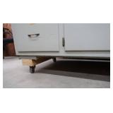 HITACHI 10" (255mm) C10FS SLIDE COMPOUND SAW + WOODEN TABLE