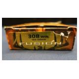 308 WIN 165 GRAIN AMMO + SWIFT SCOPE 3 BY 9 + GUN MOUNT