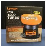 LYMAN PRO 1200 TURBO TUMBLER + OUTDOOR TIMER STAKE