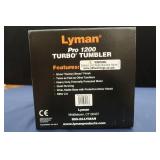 LYMAN PRO 1200 TURBO TUMBLER + OUTDOOR TIMER STAKE
