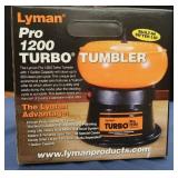 LYMAN PRO 1200 TURBO TUMBLER + OUTDOOR TIMER STAKE