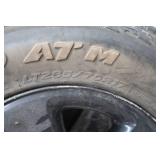 SET OF 4 TIRES. 2 HANKOOK, AND 2 GENERAL GRABBER