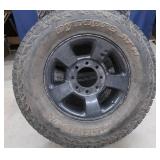 SET OF 4 TIRES. 2 HANKOOK, AND 2 GENERAL GRABBER