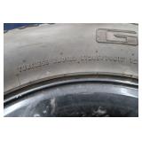 SET OF 4 TIRES. 2 HANKOOK, AND 2 GENERAL GRABBER