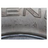 SET OF 4 TIRES. 2 HANKOOK, AND 2 GENERAL GRABBER