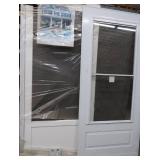 TWO NEW SCREEN DOORS, ONE OUT OF BOX