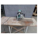 DEWALT 700 8" RADIAL ARM SAW & BLACK AND DECKER CIRCULAR/ SKILL SAW